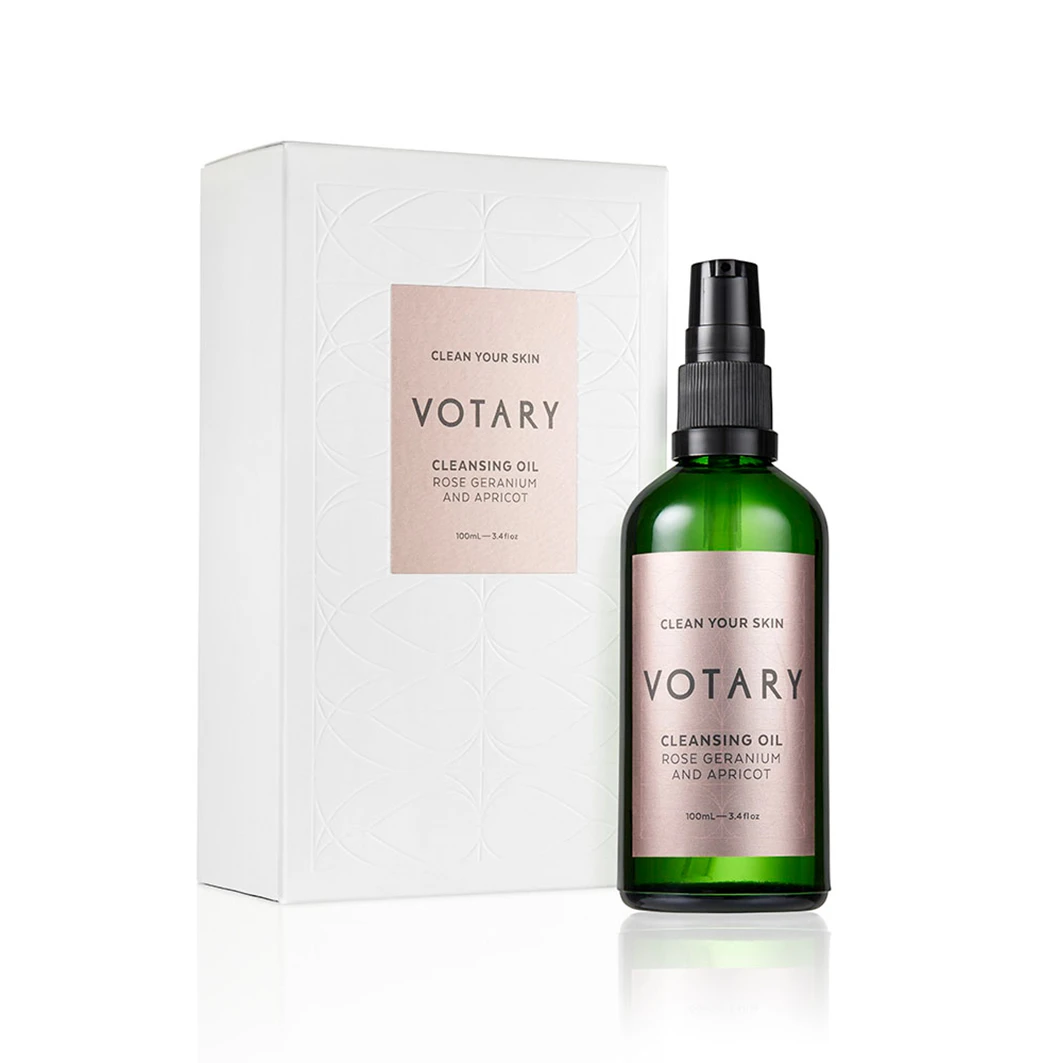 Votary Cleansing Oil - Rose Geranium & Apricot 10689385 – Bild 3
