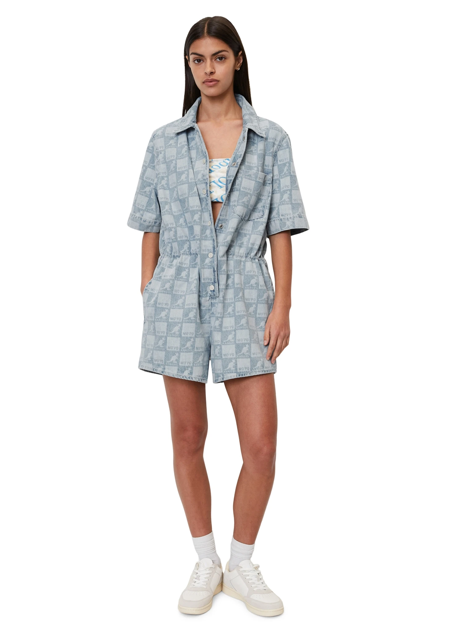 Marc O'Polo DENIM Marc O´Polo Denim Jeans-Overall MO'PD X KANGOL 10712551 – Bild 3