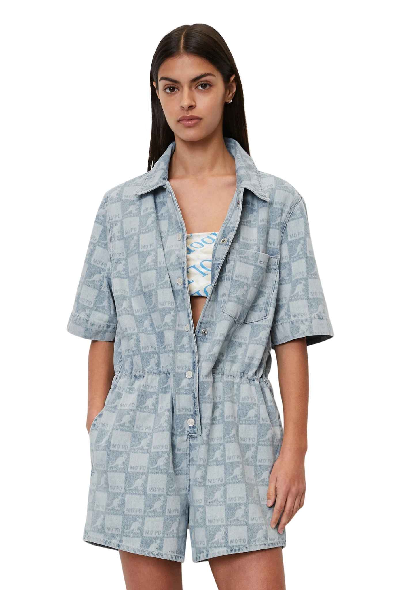 Marc O'Polo DENIM Marc O´Polo Denim Jeans-Overall MO'PD X KANGOL 10712551 – Bild 5