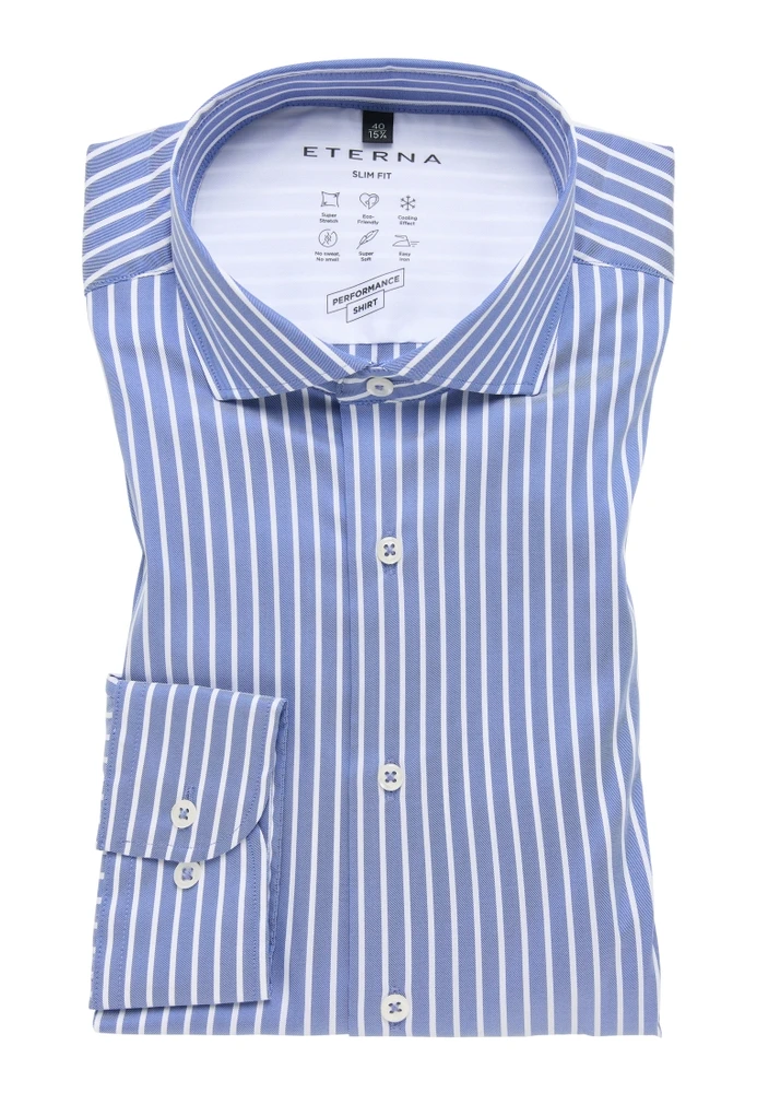 Eterna Langarmhemd Slim Fit 10693989
