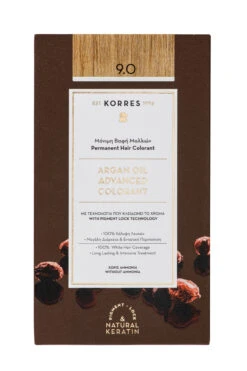 KORRES ARGAN OIL Hochentwickelte Haarcoloration Very Light Blonde / Hell-Hellblond 9.0 10688428