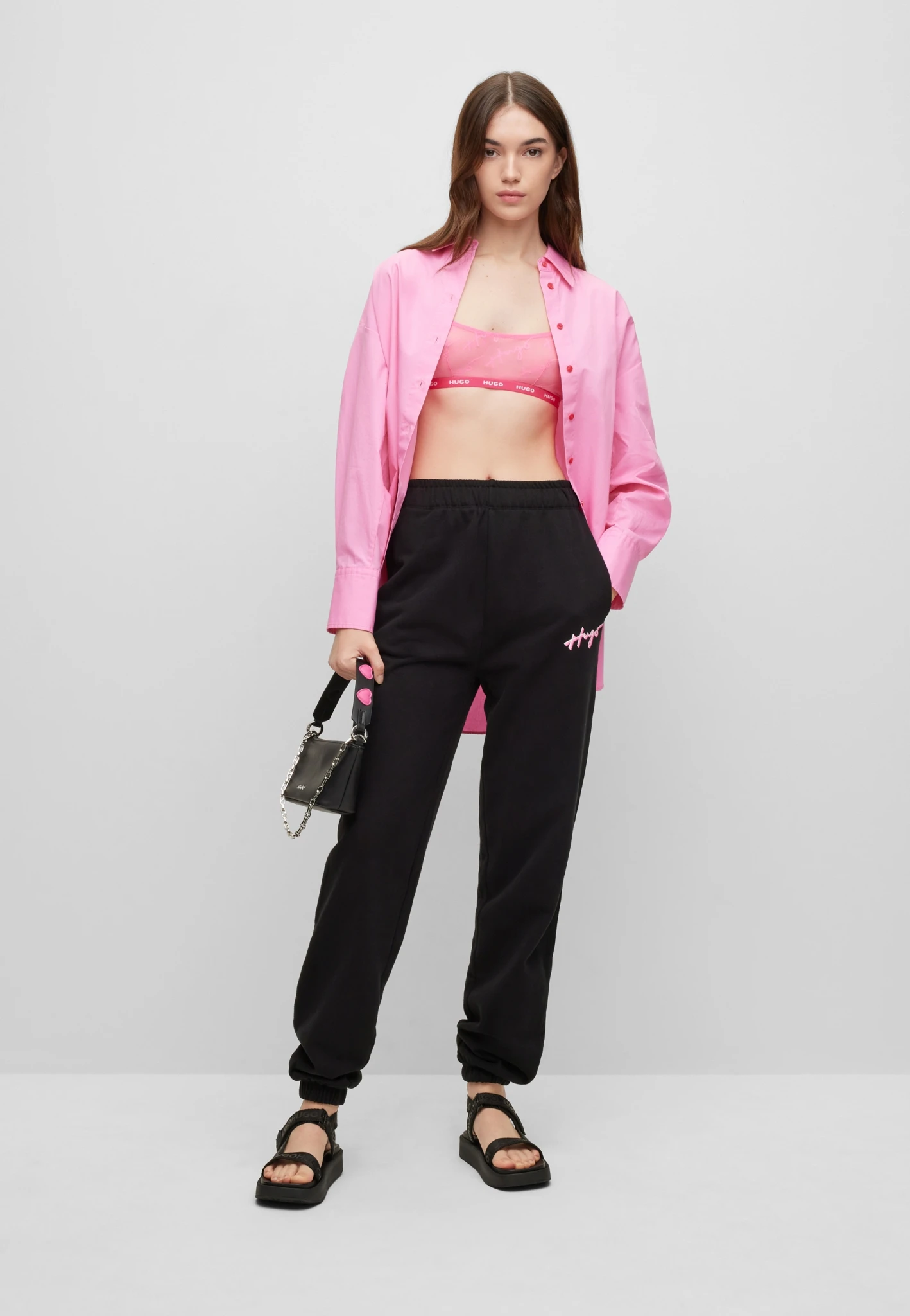 Hugo Oversized Bluse 10681152 – Bild 4