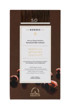 KORRES ARGAN OIL Hochentwickelte Haarcoloration Light Brown / Hellbraun 5.0 10688417