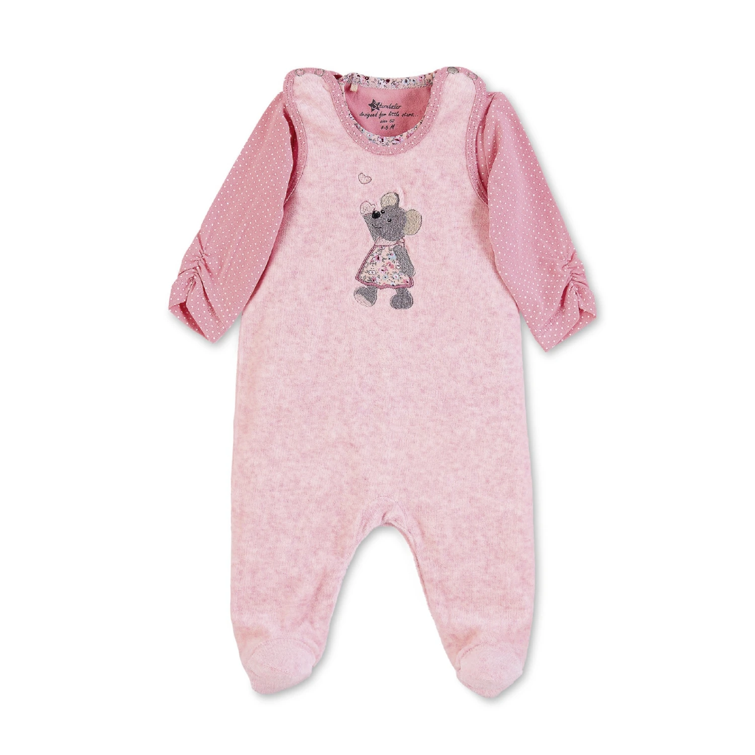 Sterntaler 2 Tlg Set Nickistrampler Maus Mabel 10607667