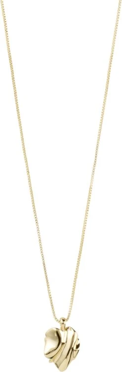 Pilgrim EM Wavy Halskette, Vergoldet 10700274