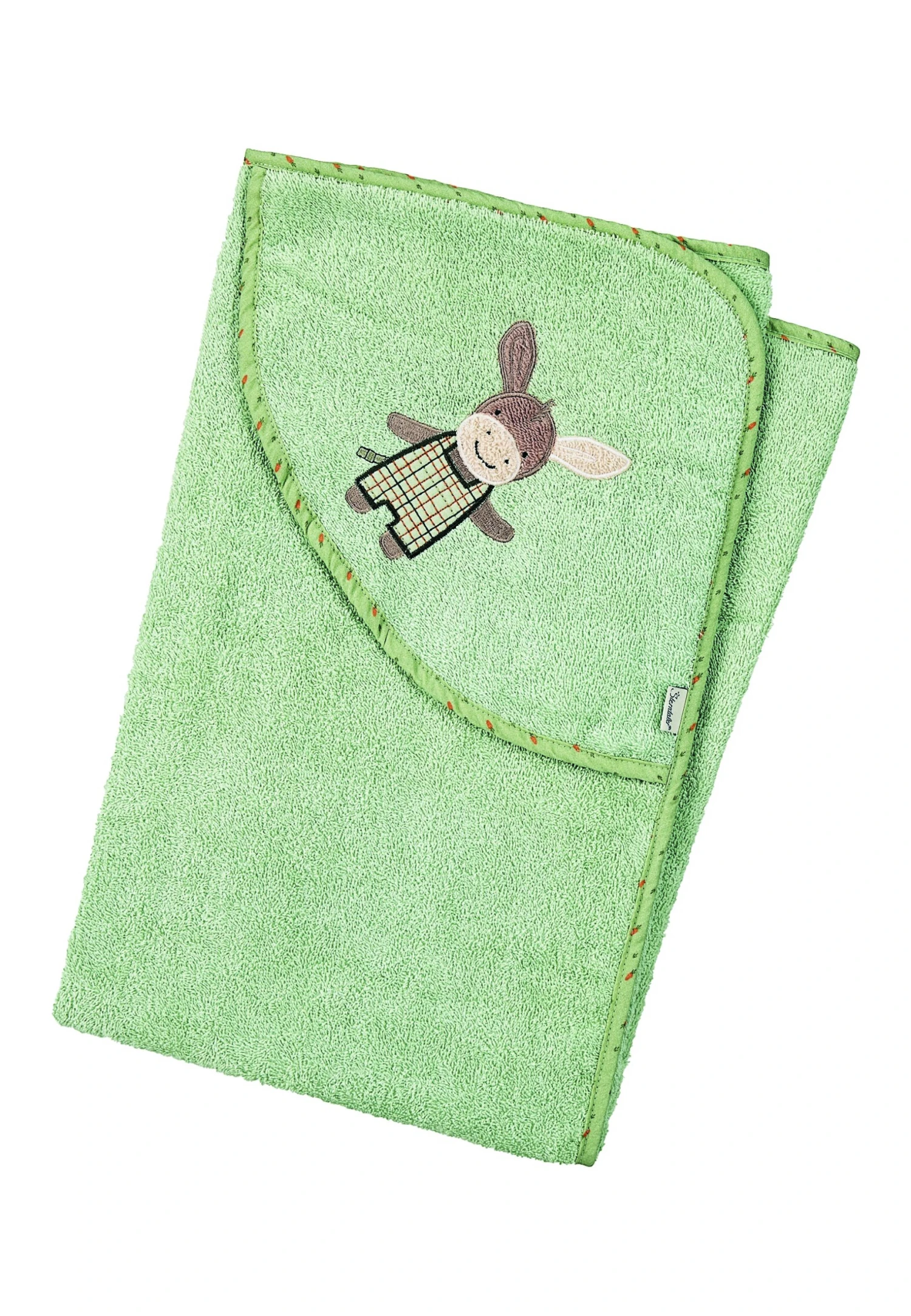 Sterntaler Badetuch 100x100 Emmilius In Hellgrün Motiv Garden 10647928 – Bild 3