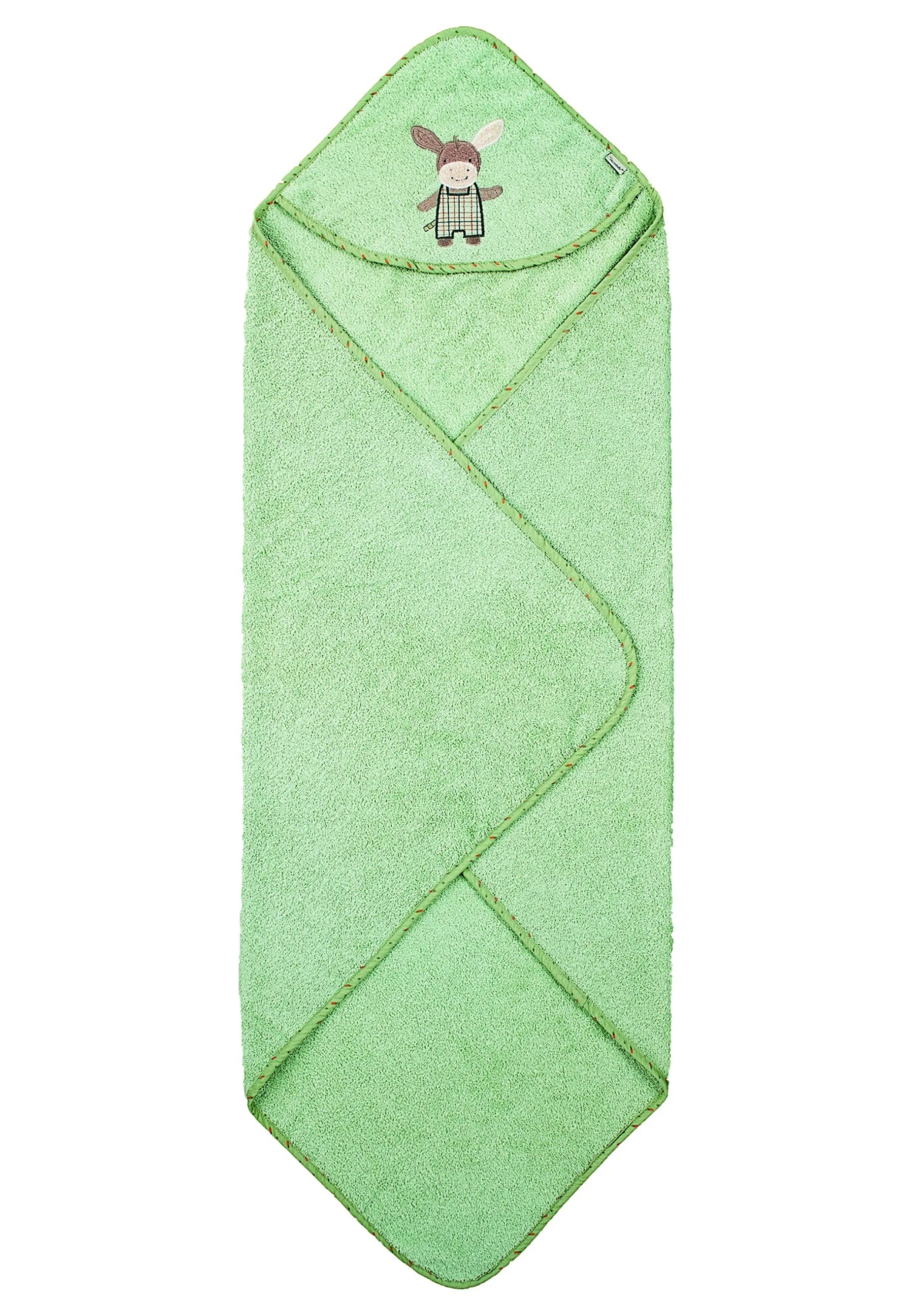 Sterntaler Badetuch 100x100 Emmilius In Hellgrün Motiv Garden 10647928