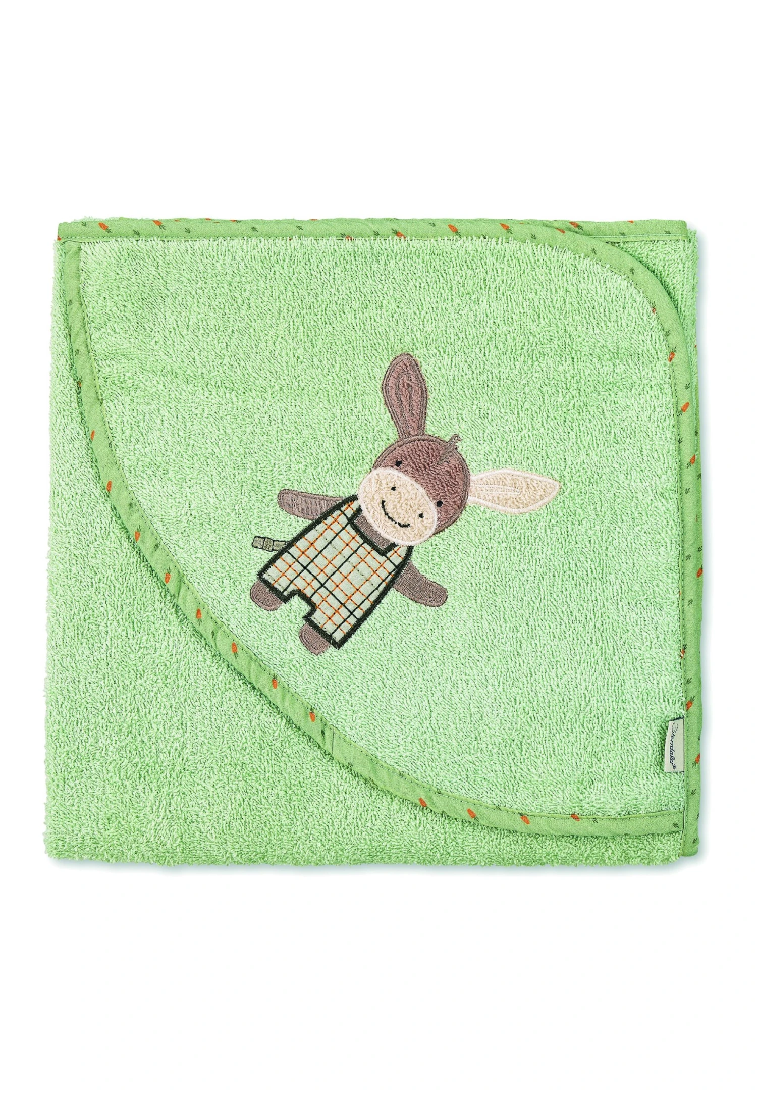 Sterntaler Badetuch 100x100 Emmilius In Hellgrün Motiv Garden 10647928 – Bild 2