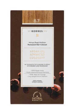 KORRES ARGAN OIL Hochentwickelte Haarcoloration Toffee 8.7 10688427