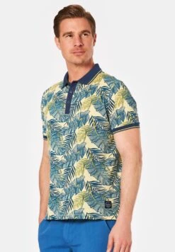 Ragman Poloshirt 1/2 Arm Dschungelprint 10725695
