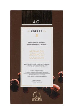 KORRES ARGAN OIL Hochentwickelte Haarcoloration Braun / Mittelbraun 4.0 10688415