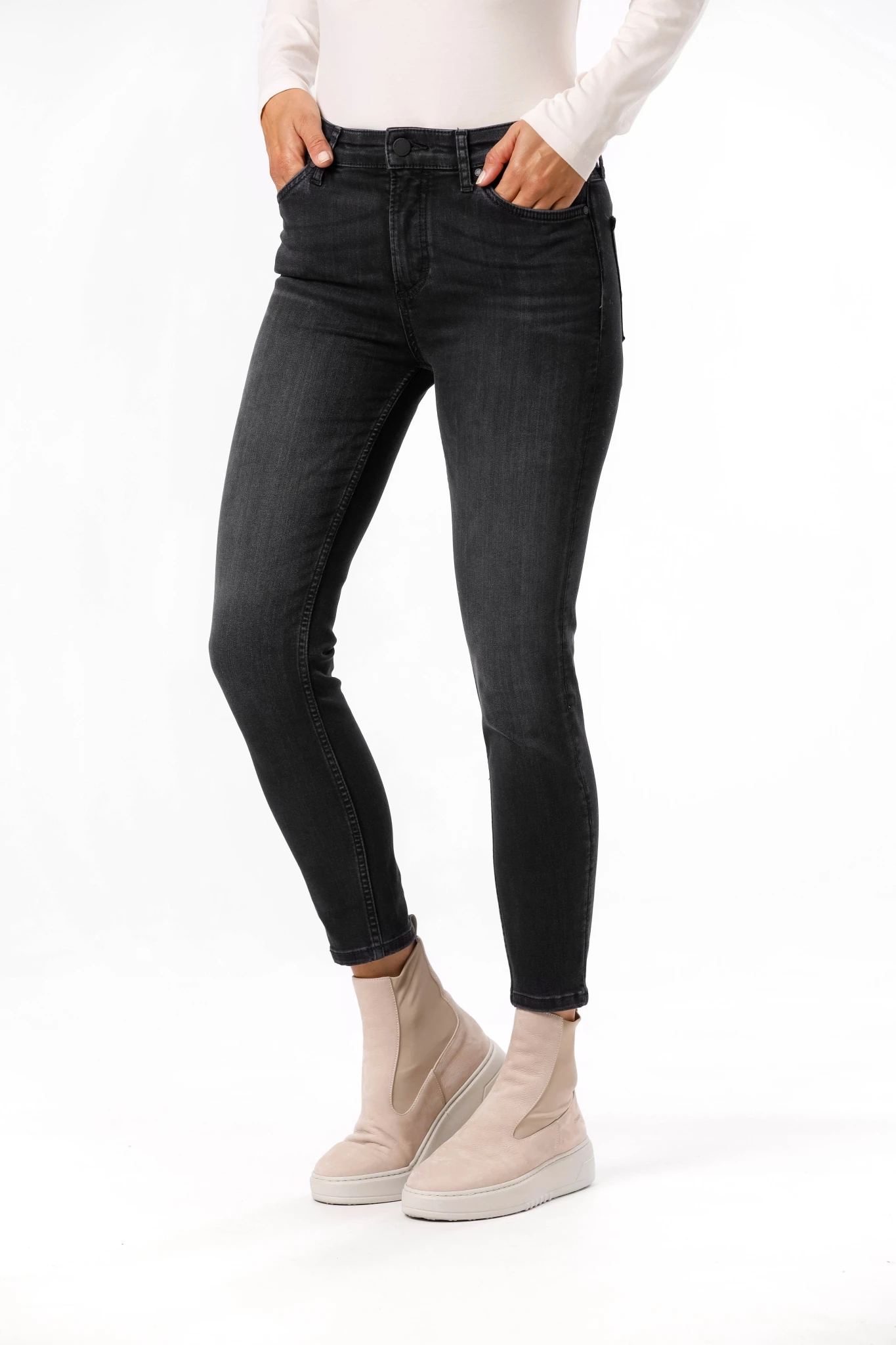 Marc O'Polo DENIM Marc O´Polo Denim Kaj Skinny Cropped Jeans 10628573