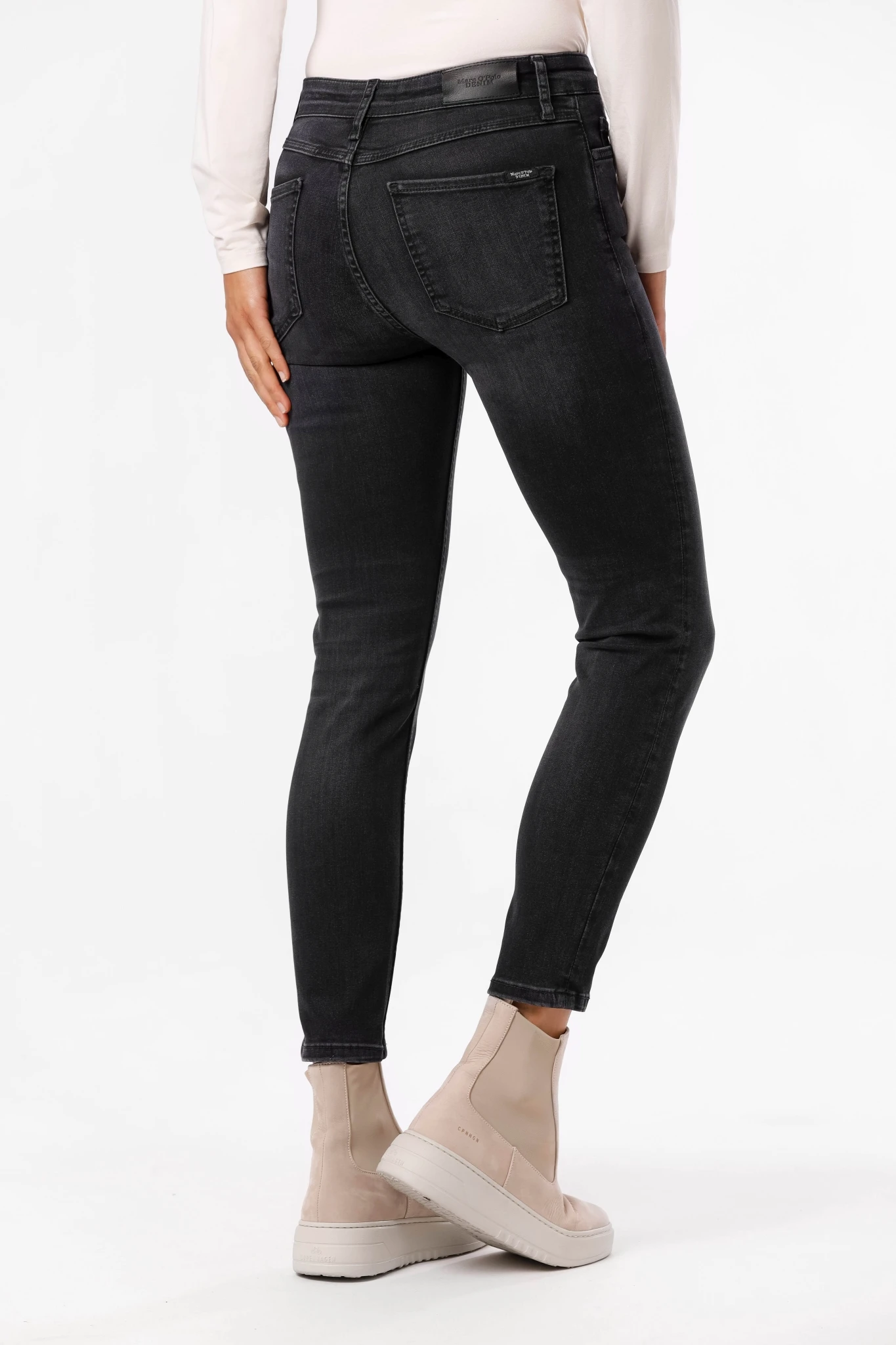 Marc O'Polo DENIM Marc O´Polo Denim Kaj Skinny Cropped Jeans 10628573 – Bild 2