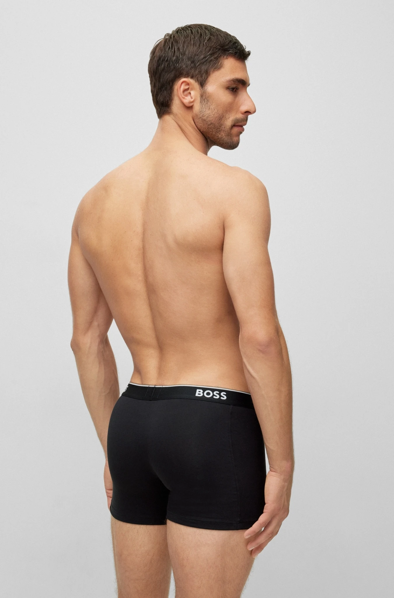 Boss DREIER-PACK BOXERSHORTS AUS STRETCH-BAUMWOLLE MIT LOGOS 10679614 – Bild 3