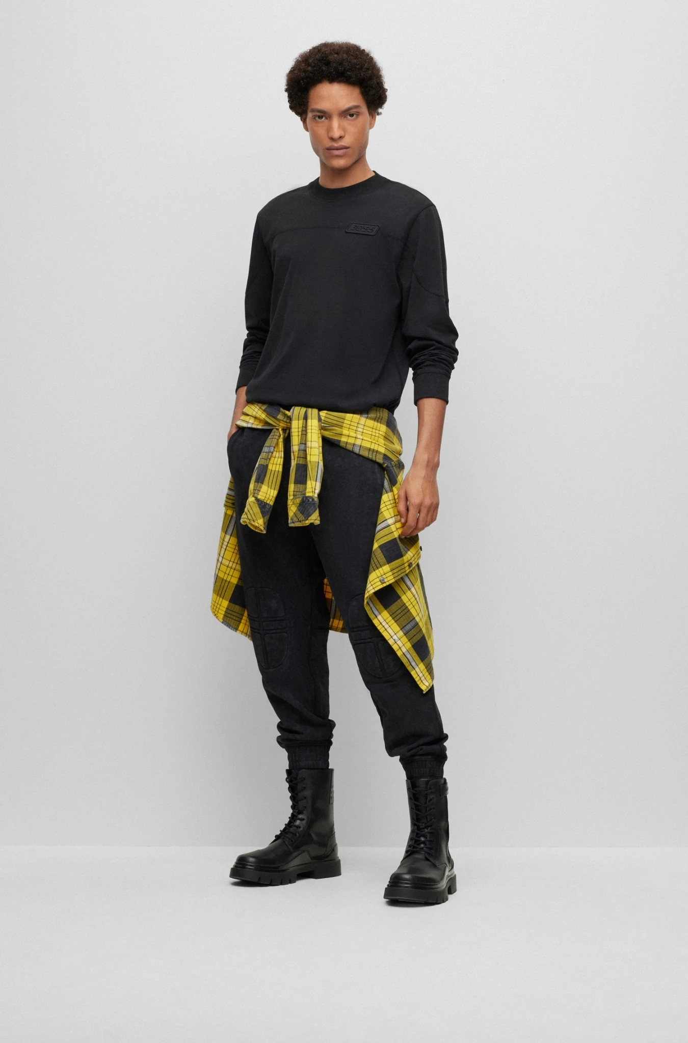 Boss Orange Relaxed-Fit Longsleeve Mit Rennsport-Details 10706367 – Bild 2