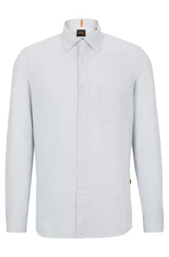 Boss Orange Hemd Aus Strukturierter Baumwolle 10706370