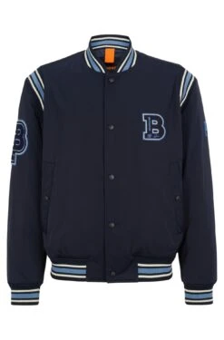 Boss Orange WASSERABWEISENDE JACKE MIT DOPPELTEM MONOGRAMM AUFNÄHER 10676108