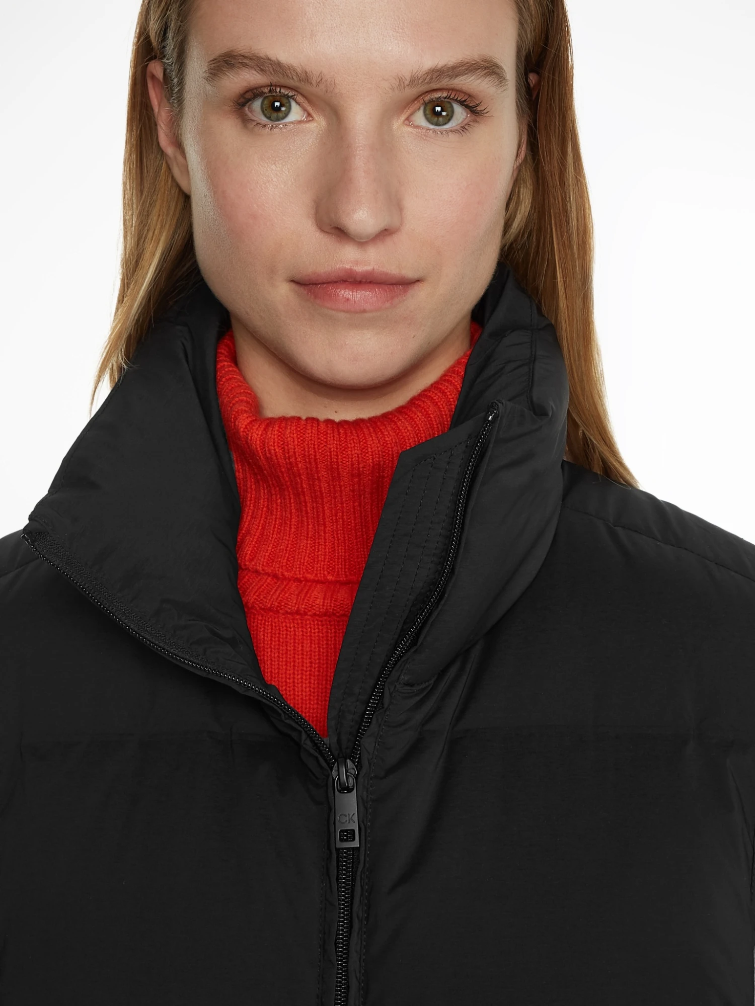 Calvin Klein Nahtlose Maxi-Daunenweste 10663354 – Bild 4