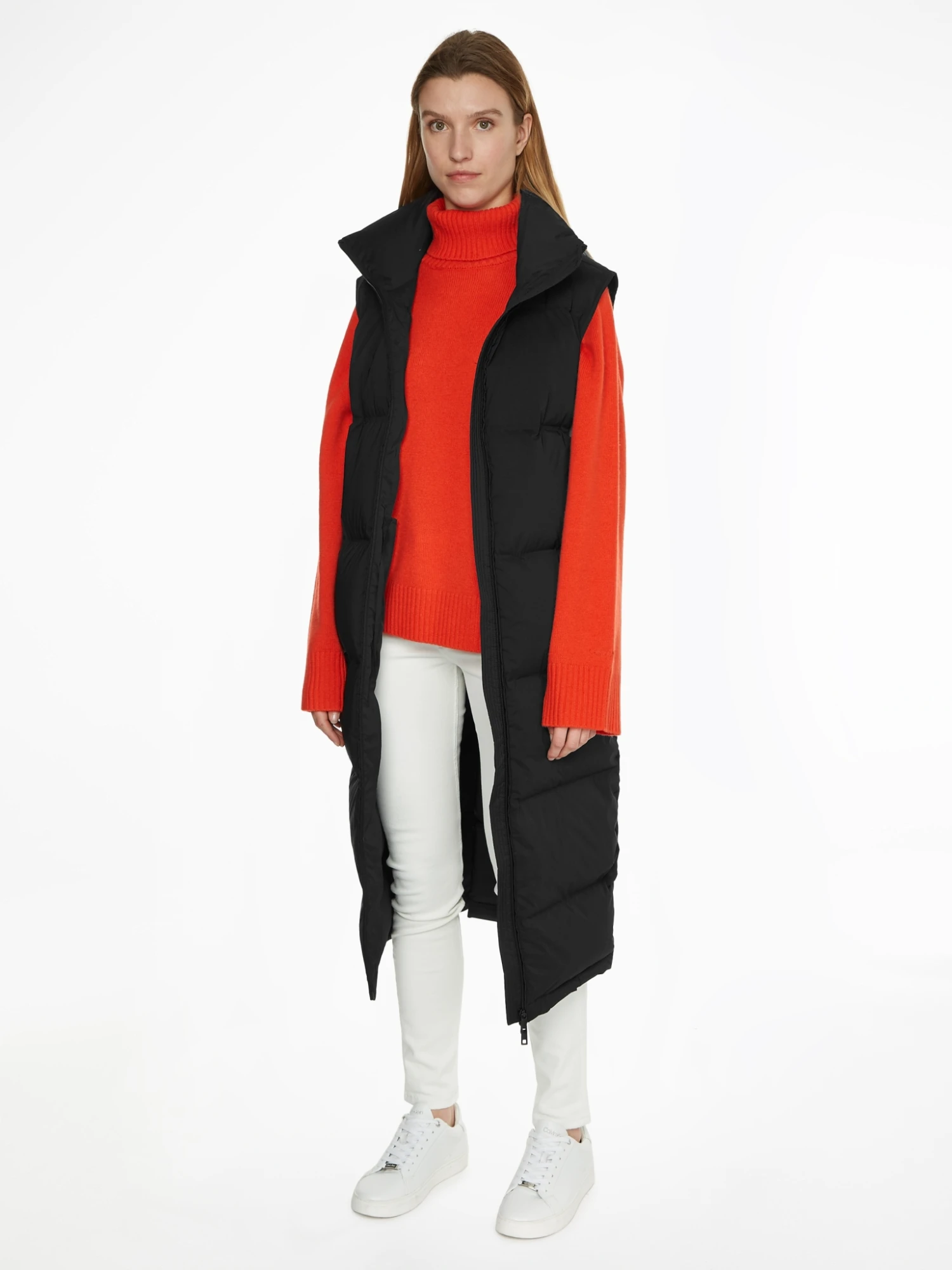 Calvin Klein Nahtlose Maxi-Daunenweste 10663354 – Bild 6