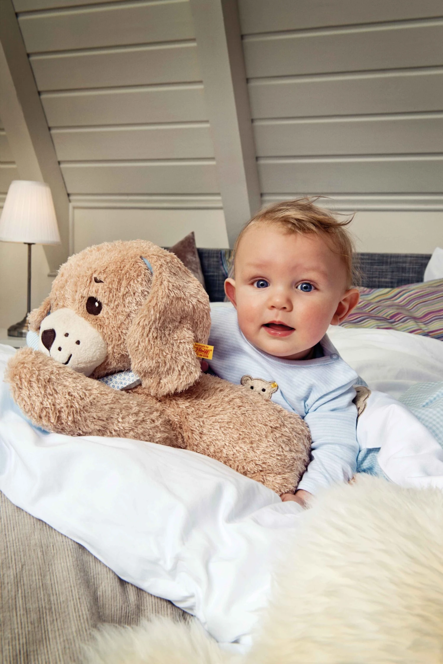 Steiff Gute-Nacht-Hund-Schmusetuch 30 Cm Groß 10619589 – Bild 2