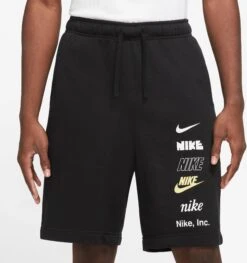 Nike M NK CLUB+ FT SHORT MLOGO, 10687213