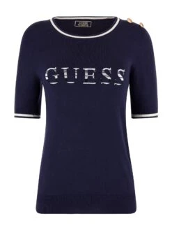 Guess SS CATE RN MARINE LOGO SWTR 10708325