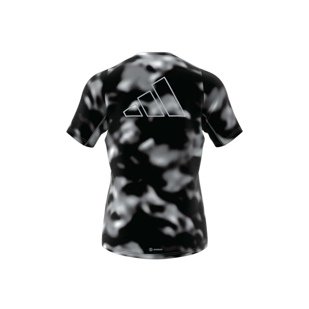 Adidas Run Icons 3-Bar Allover Print T-Shirt 10669465