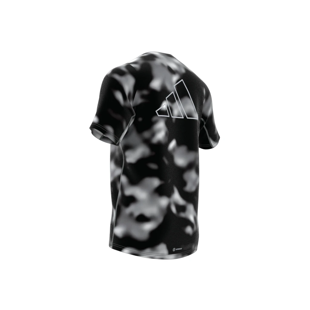 Adidas Run Icons 3-Bar Allover Print T-Shirt 10669465 – Bild 6