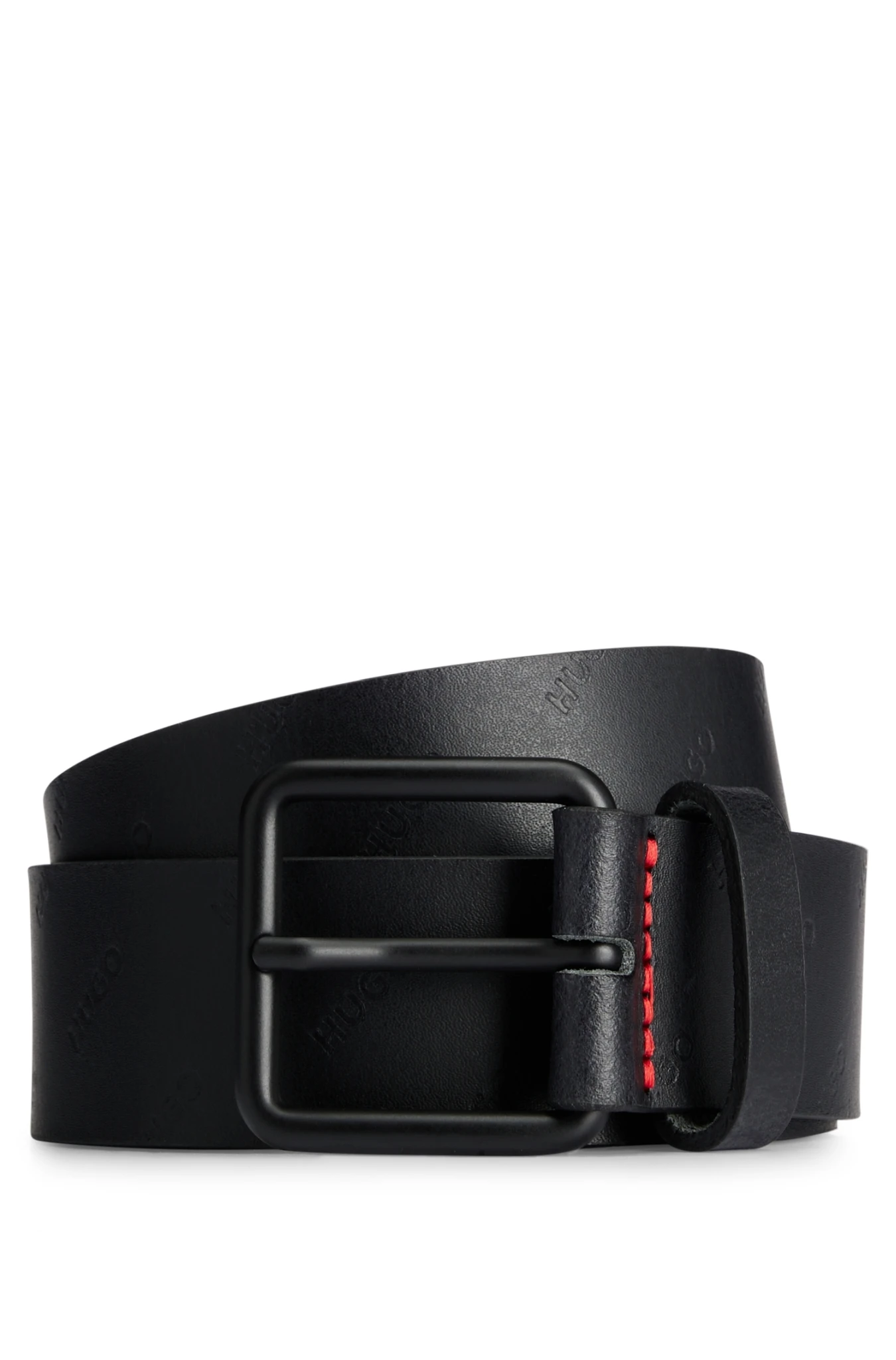 Hugo Ledergürtel Mit Logo 10705569