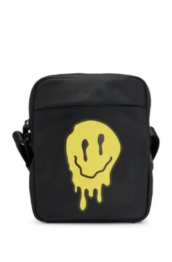 Hugo Reportertasche Mit Doodle-Motiv 10705556