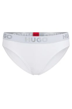 Hugo SLIP AUS STRETCH-BAUMWOLLE MIT LOGO AM BUND BRIEF SPORTY 10682299
