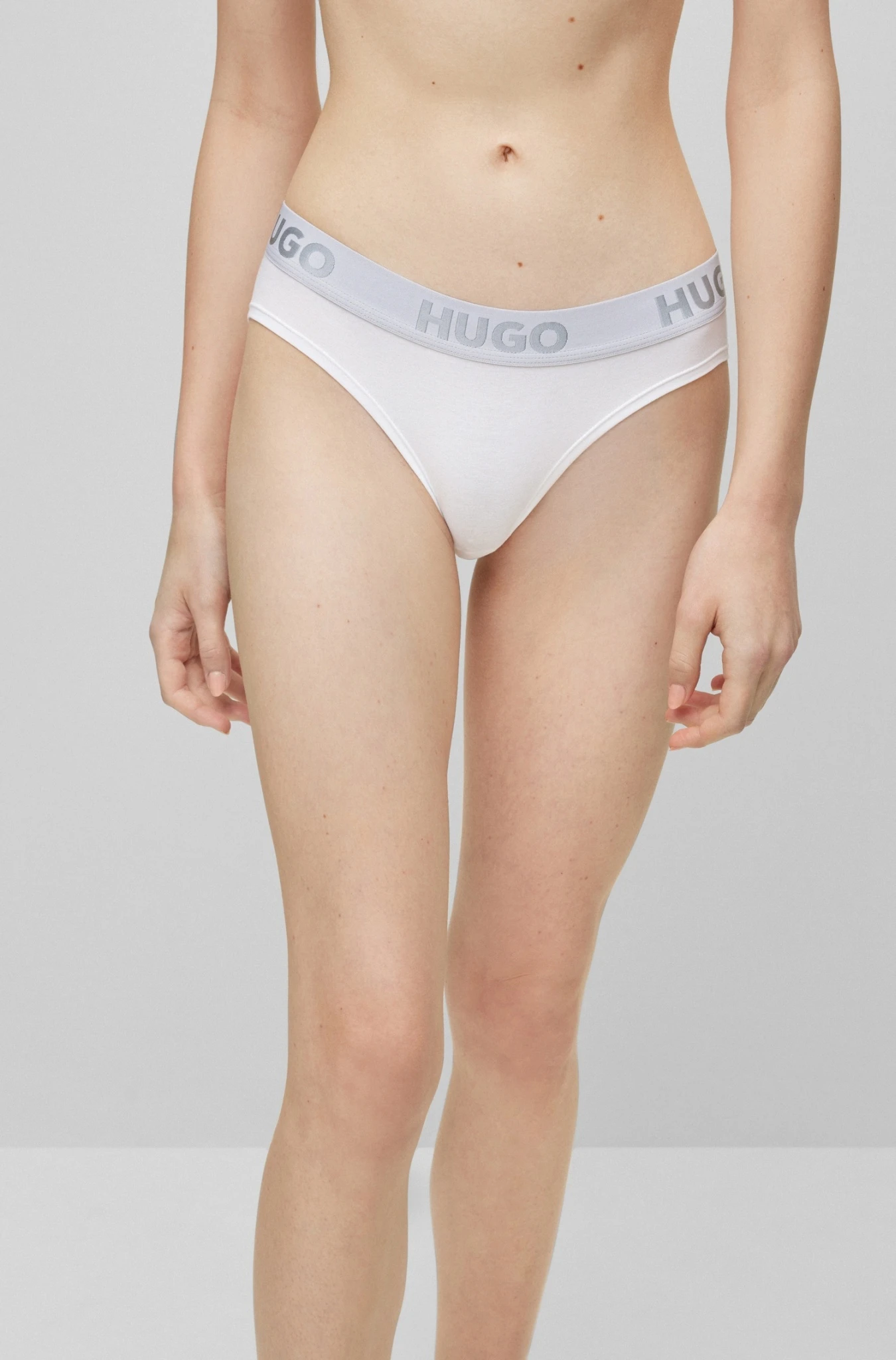 Hugo SLIP AUS STRETCH-BAUMWOLLE MIT LOGO AM BUND BRIEF SPORTY 10682299 – Bild 4