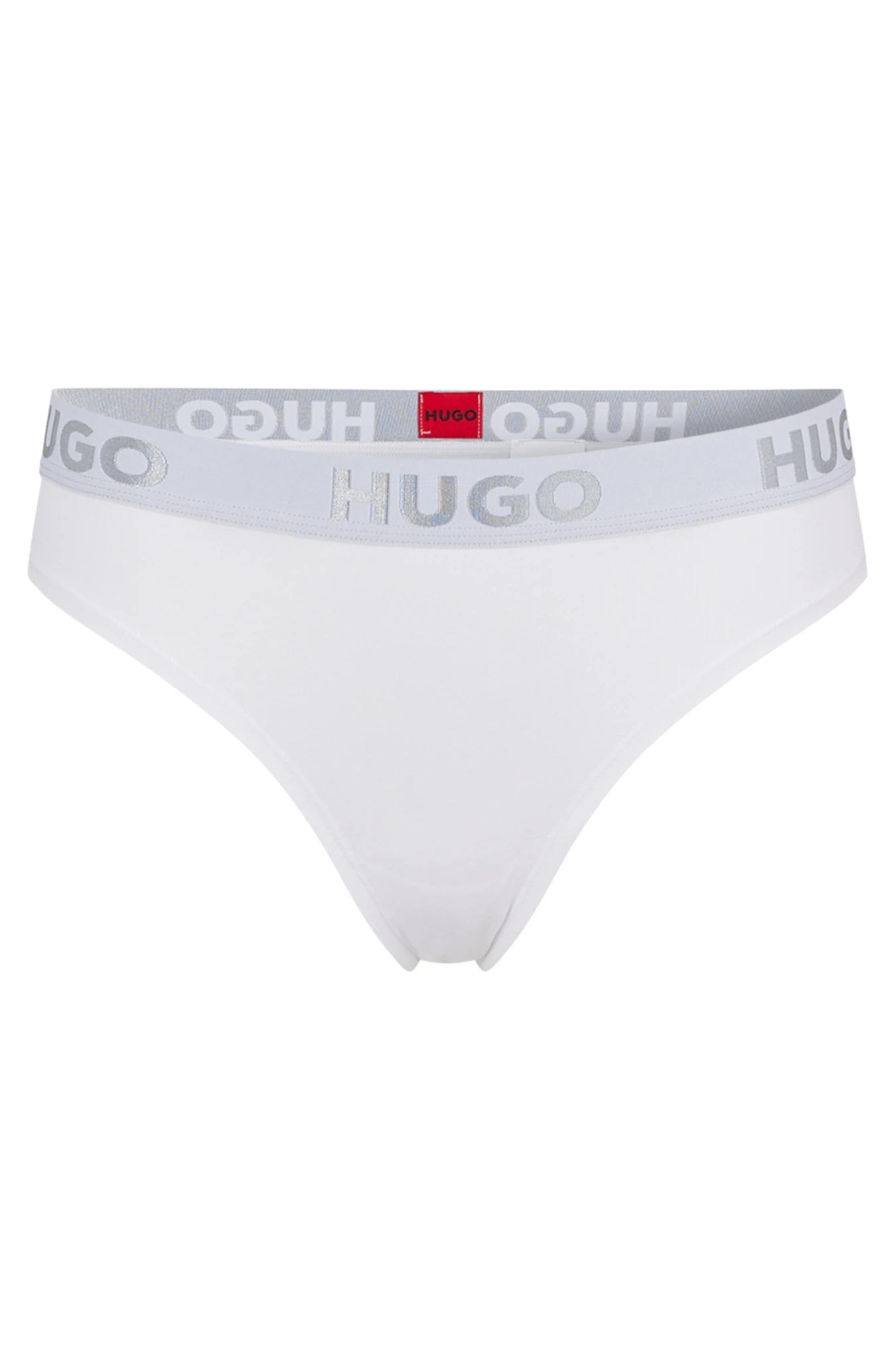 Hugo TANGA AUS STRETCH-BAUMWOLLE MIT LOGO AM BUNDTHONG SPORTY 10682298