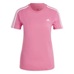 Adidas Loungewear Essentials Slim 3-Streifen T-Shirt 10680441