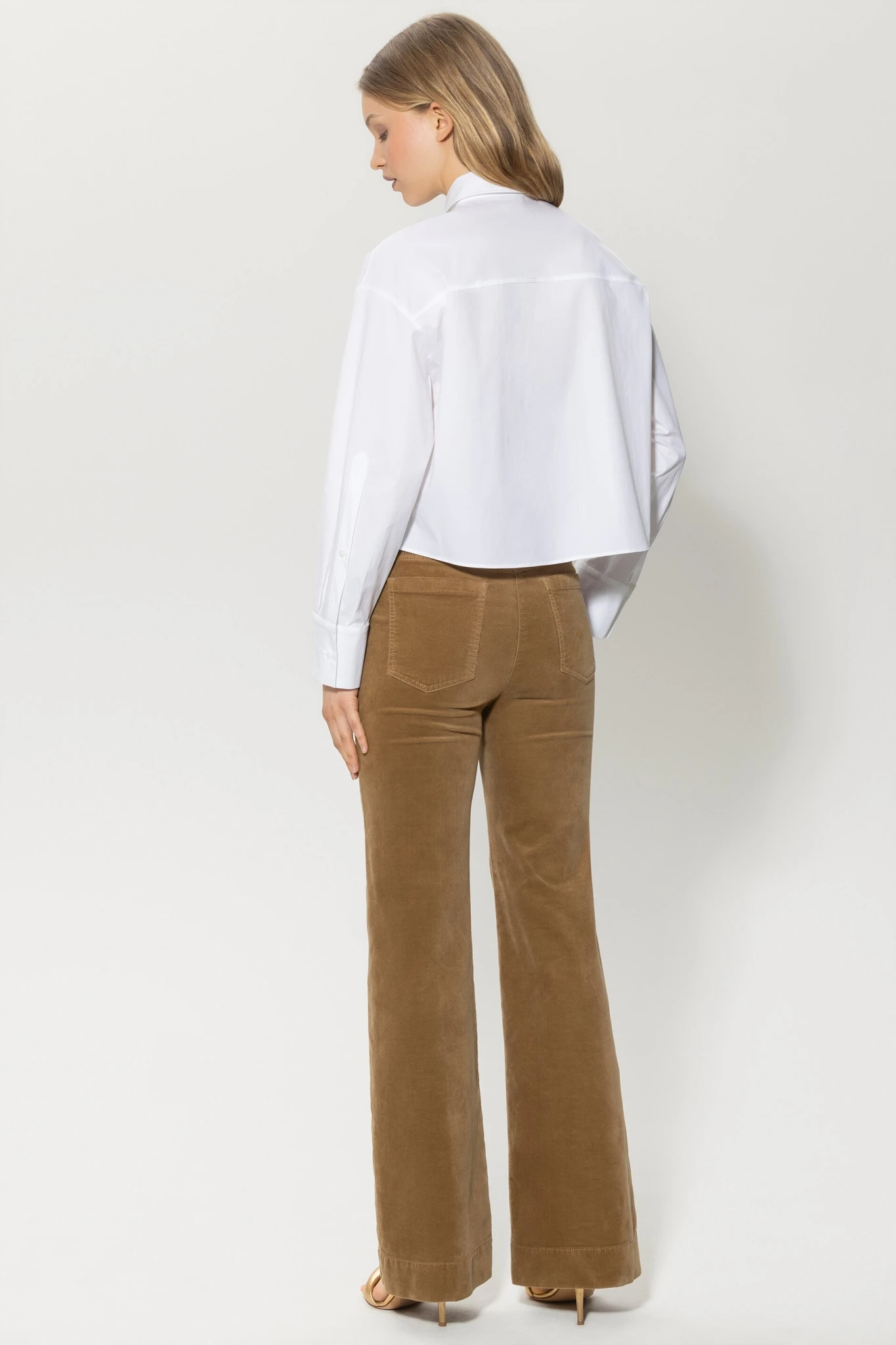 Luisa Cerano Bluse Aus Gabardinestretch 10713025 – Bild 4