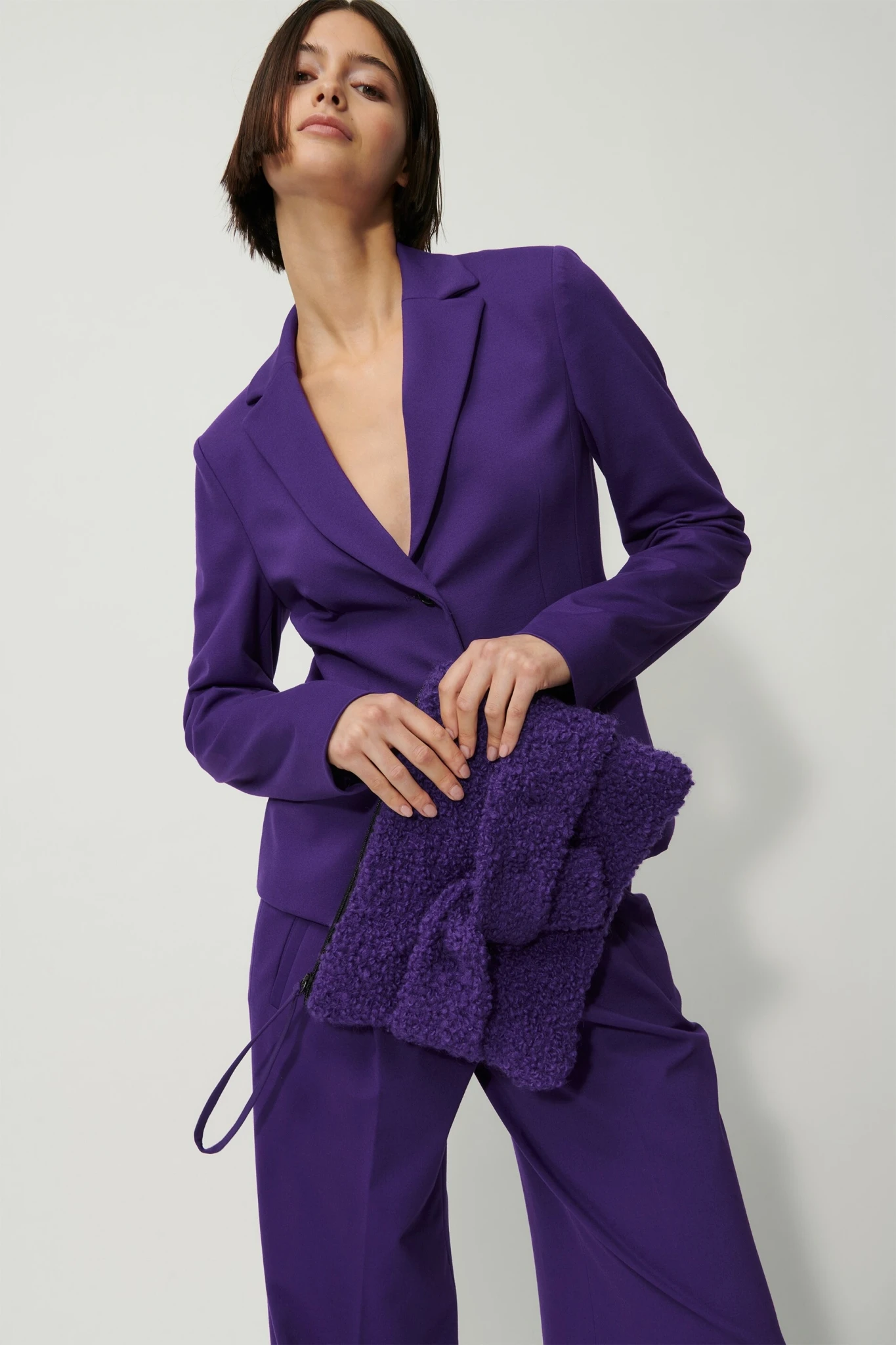 Luisa Cerano Blazer Aus Punto-Milano 10734208 – Bild 2