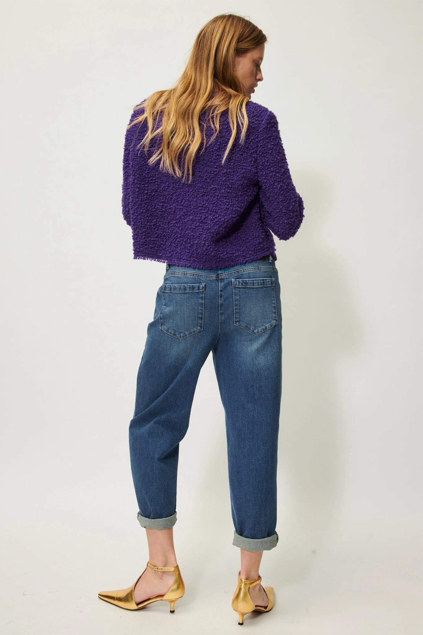 Luisa Cerano Bouclé-Jacke 10713021 – Bild 4