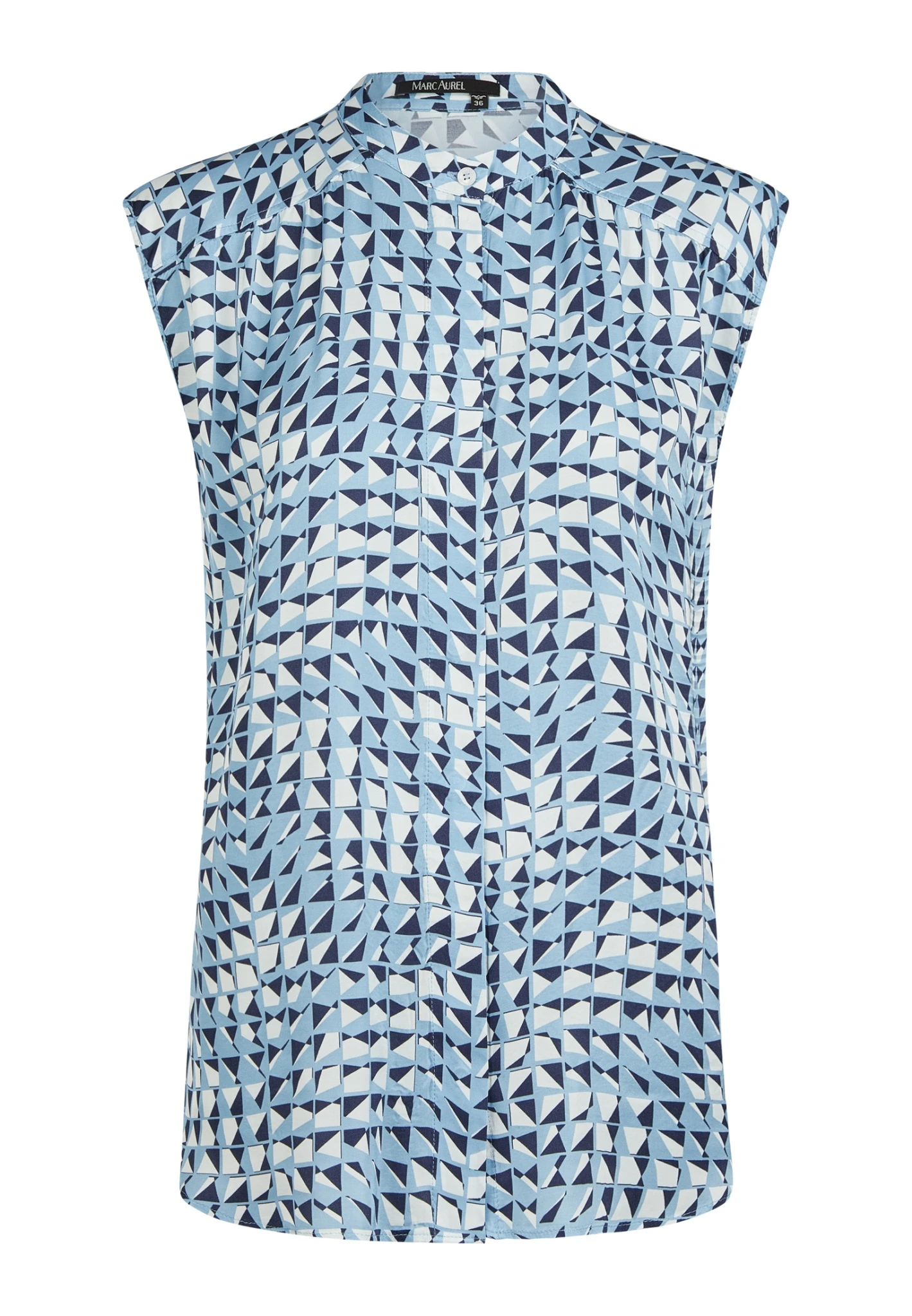 Marc Aurel Blusentop Mit Geometrischem Print 10715654
