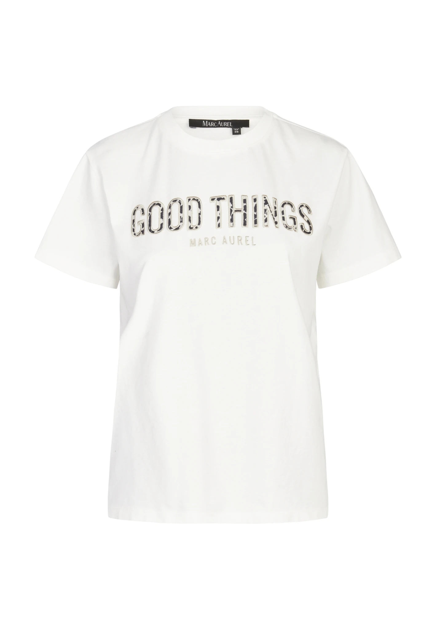 Marc Aurel T-Shirt Mit Good Things Print 10715500
