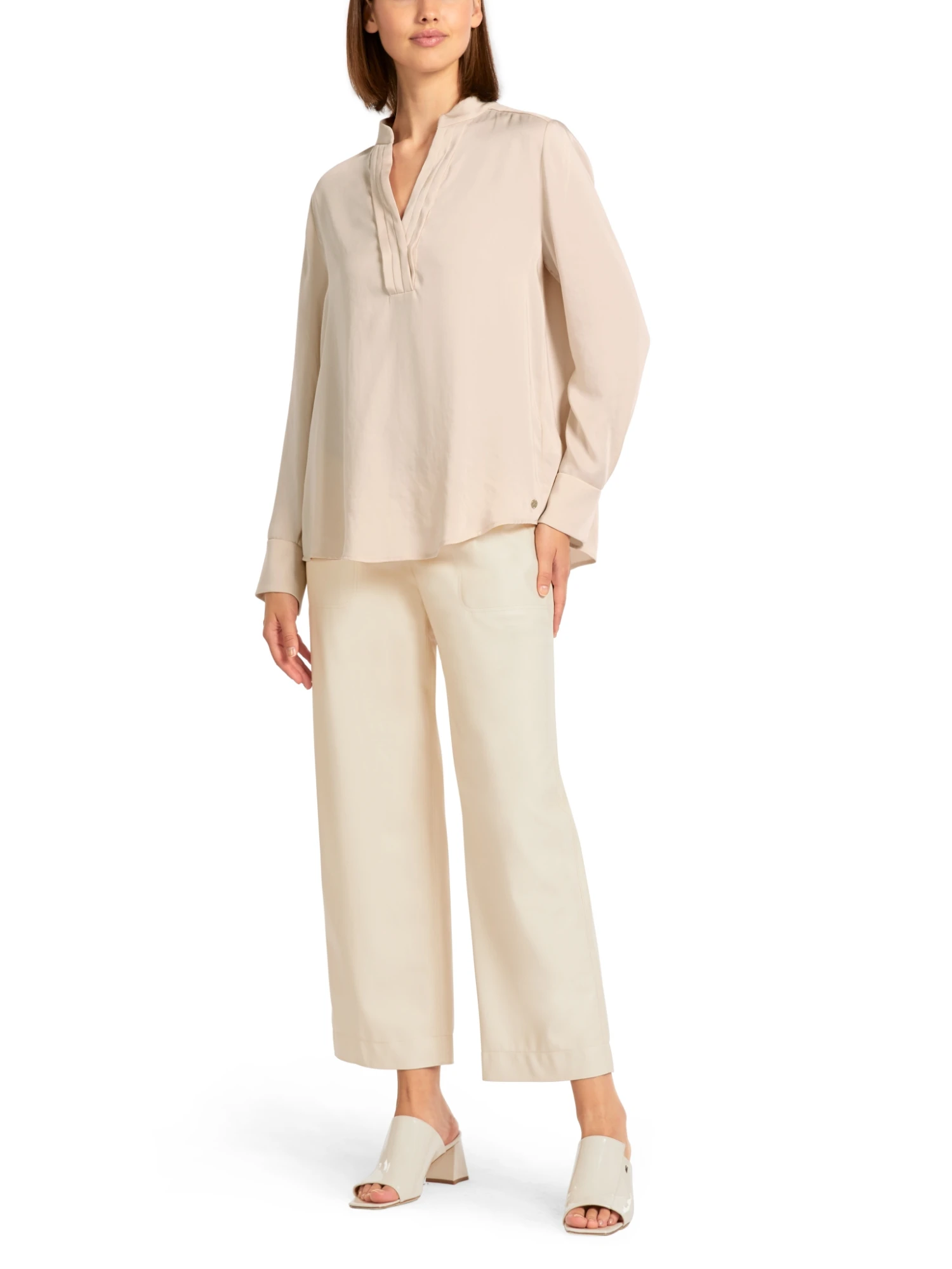 Marc Cain Unifarbenes Blusenshirt 10681134 – Bild 6