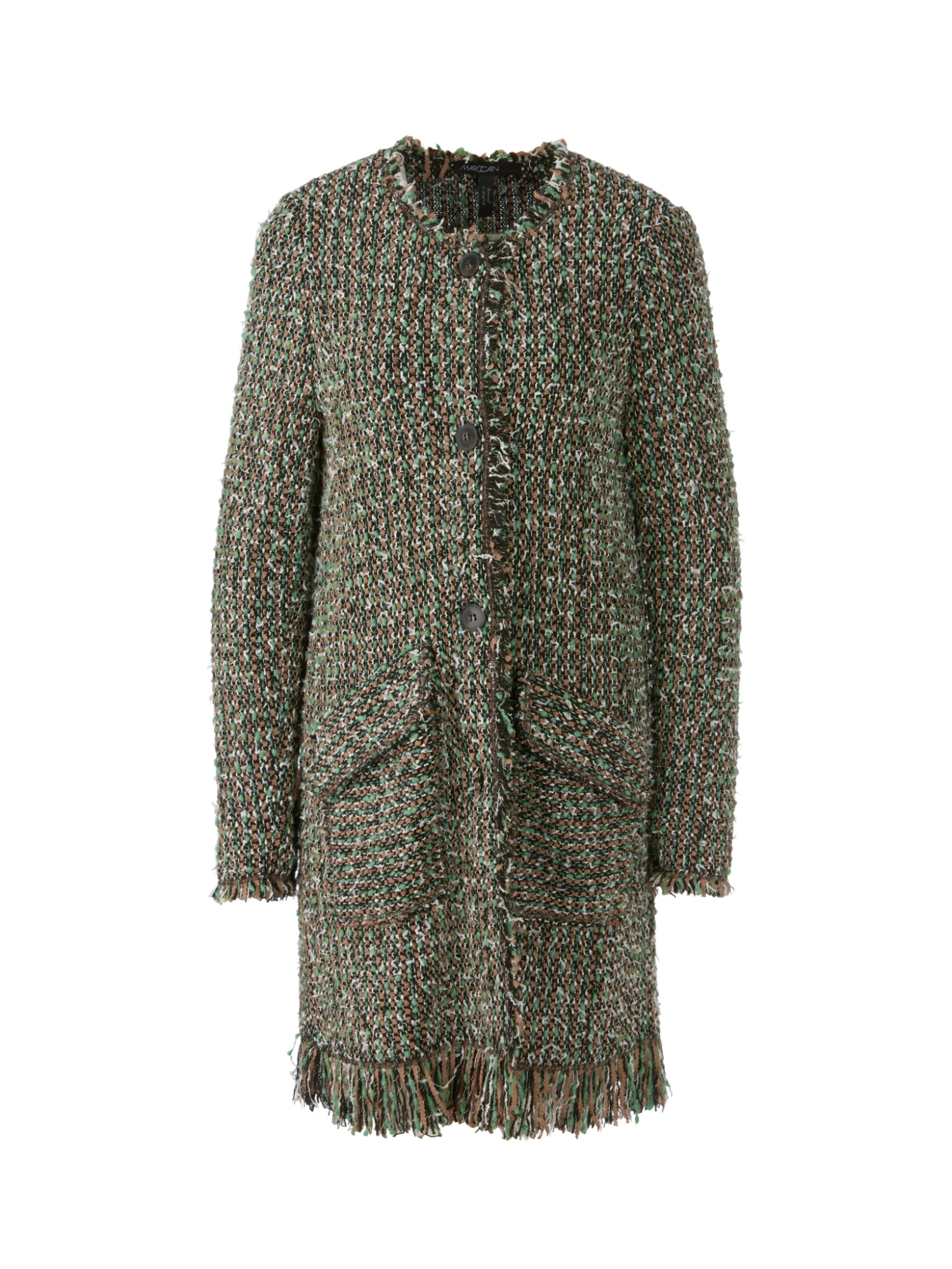 Marc Cain Cardigan Mit Fransen Knitted In Germany 10681130