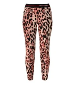 Marc Cain Bleistifthose SOFIA Mit Leo-Print 10725373