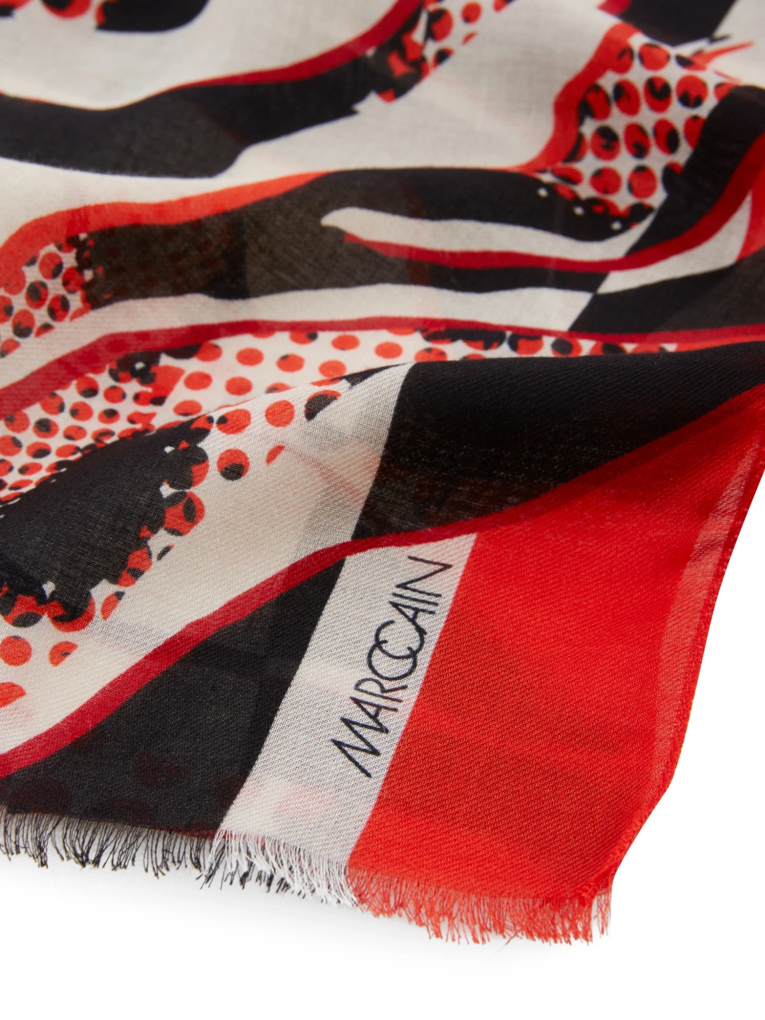 Marc Cain Schal Mit Stilisiertem Leo-Print 10725375 – Bild 2