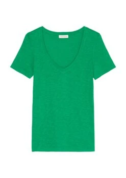 Marc O'Polo Marc O´Polo V-Neck-T-Shirt Regular Aus Organic Cotton Slub Jersey 10725679