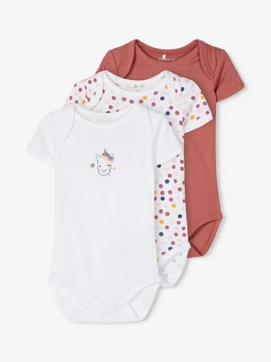 Name It 3er Pack Strampler Einhornprint 10588769 – Bild 6