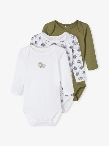 Name It 3er Pack Strampler Schildkrötenprint 10588766 – Bild 5