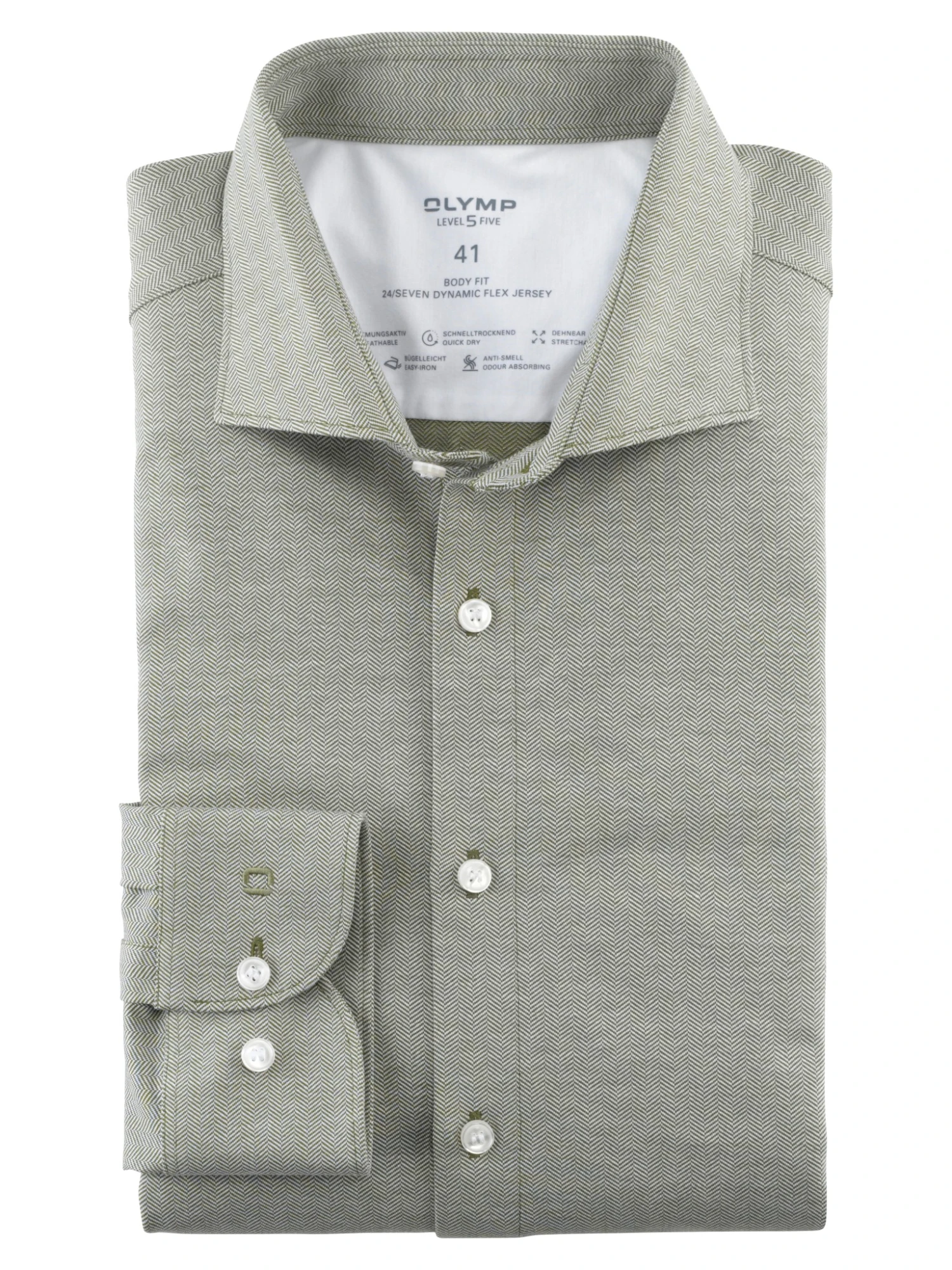 Olymp 1/1 Jerseyhemd Body Fit 10668175