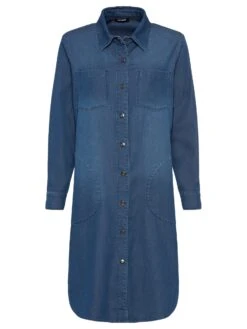 Olsen Hemdkleid Aus Jeansstoff 10685171