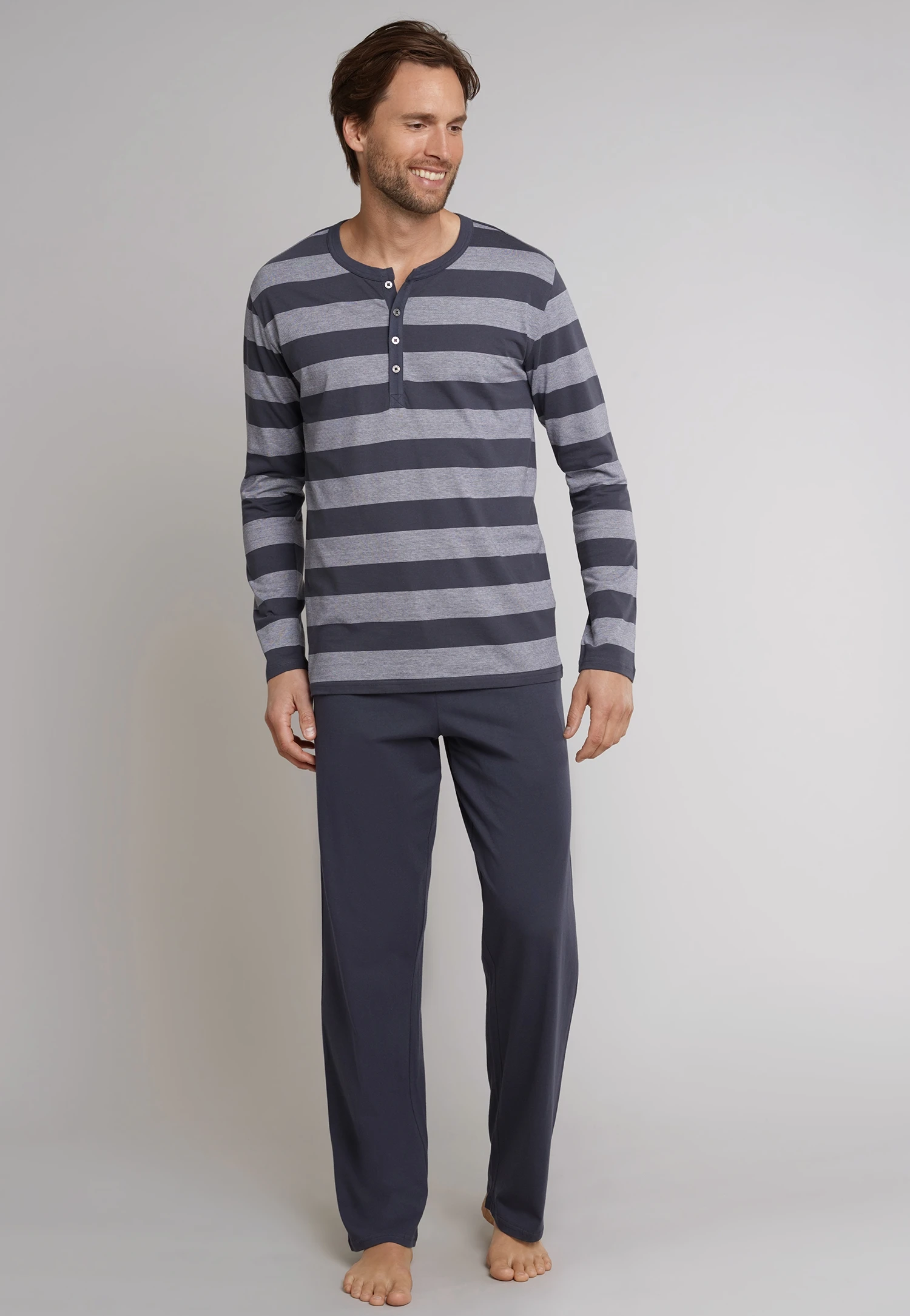 Schiesser SCHIESSER Schlafanzug Lang – Bild 2