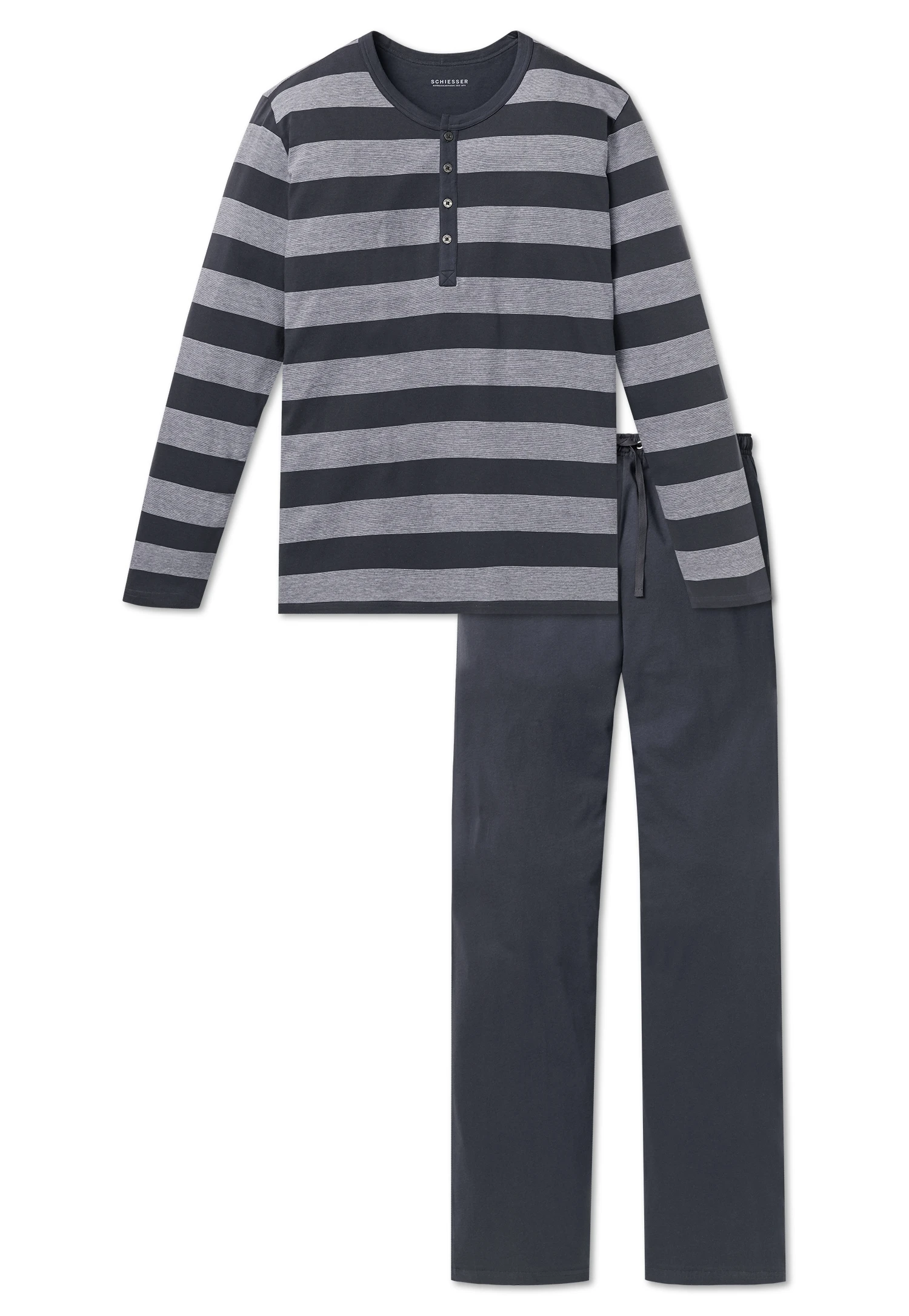 Schiesser SCHIESSER Schlafanzug Lang